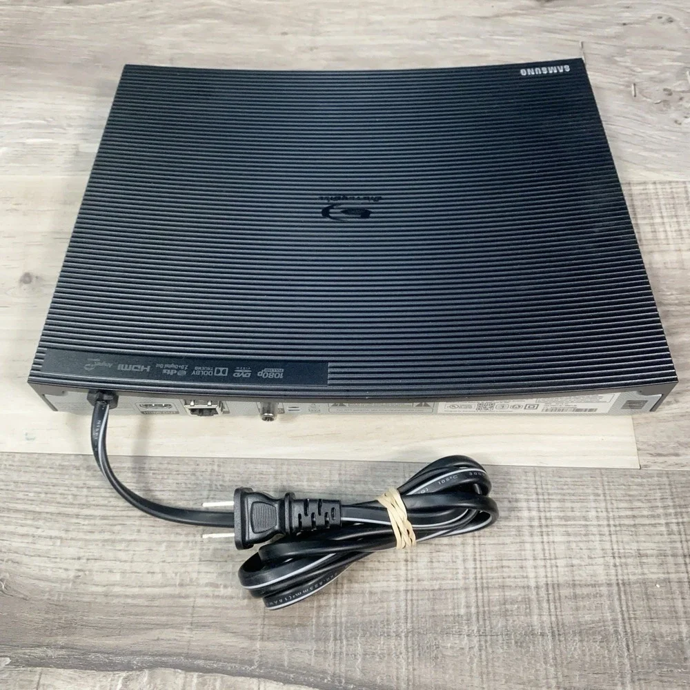 Samsung BD-J5100 Blu-Ray DVD CD Player Wi-Fi Streaming  Tested‎ No Remote